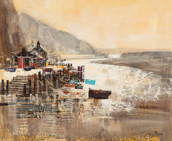 AXMOUTH HARBOUR 20X24